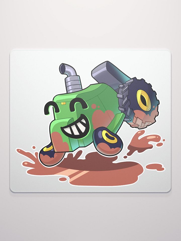 Tracty Playing in Mud - Gaming Mousepad product image (2)