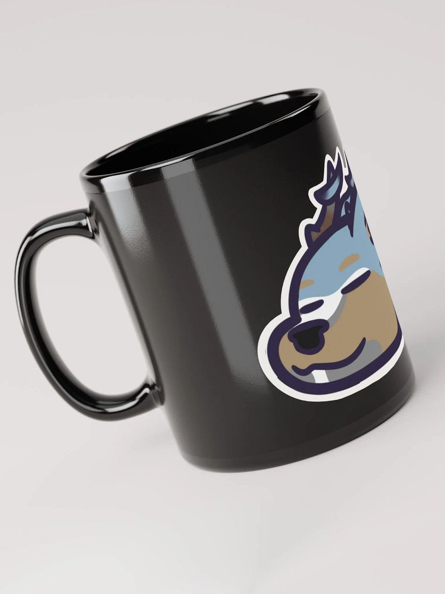 11oz Eepy Deer Emblem Mug - Black product image (3)