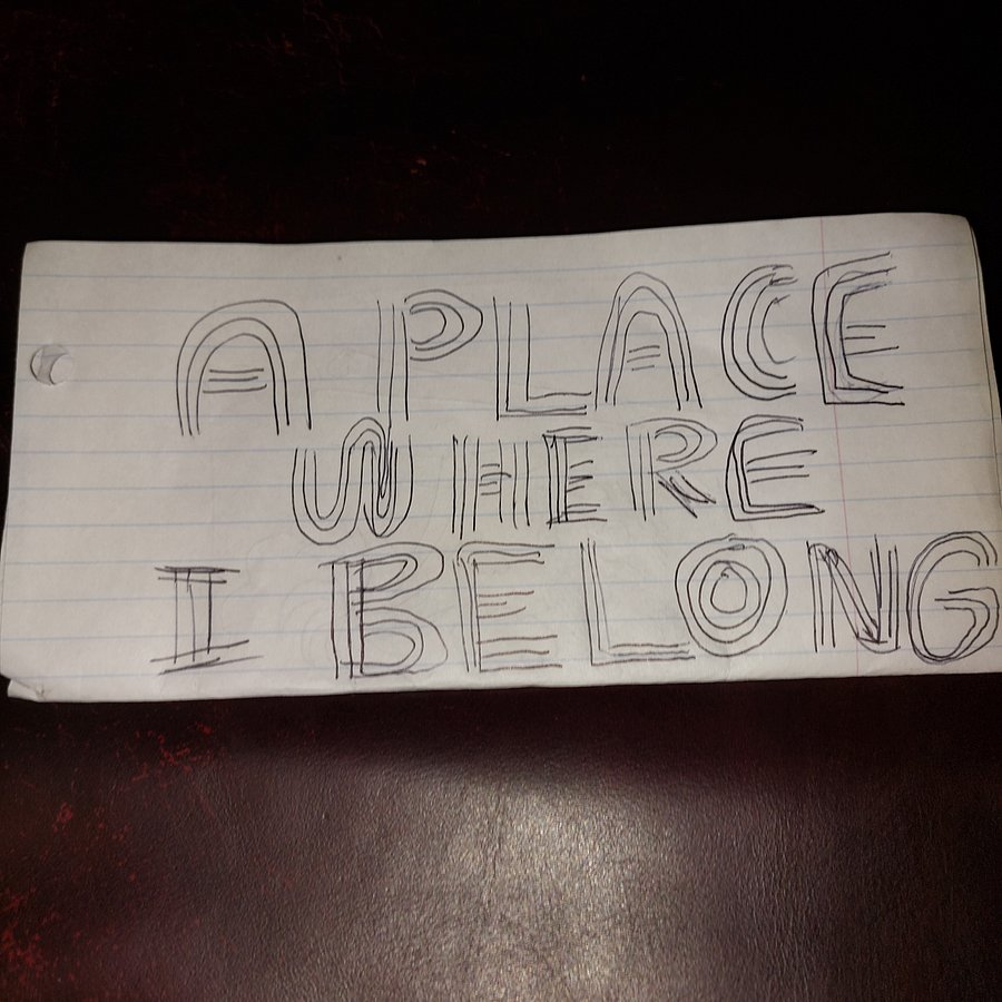 "A PLACE WHERE I BELONG" Official lyric sheet! product image (5)