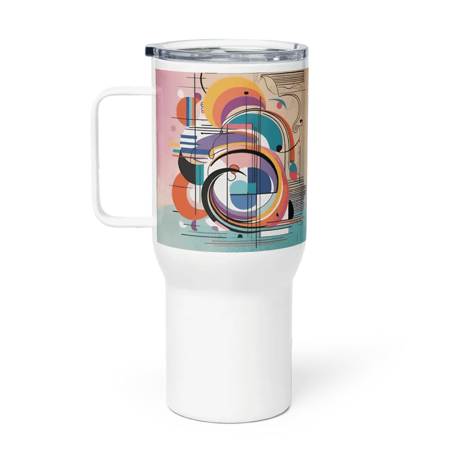 kadinsky inspired Travel Mug for atist moms on mothersday product image (1)