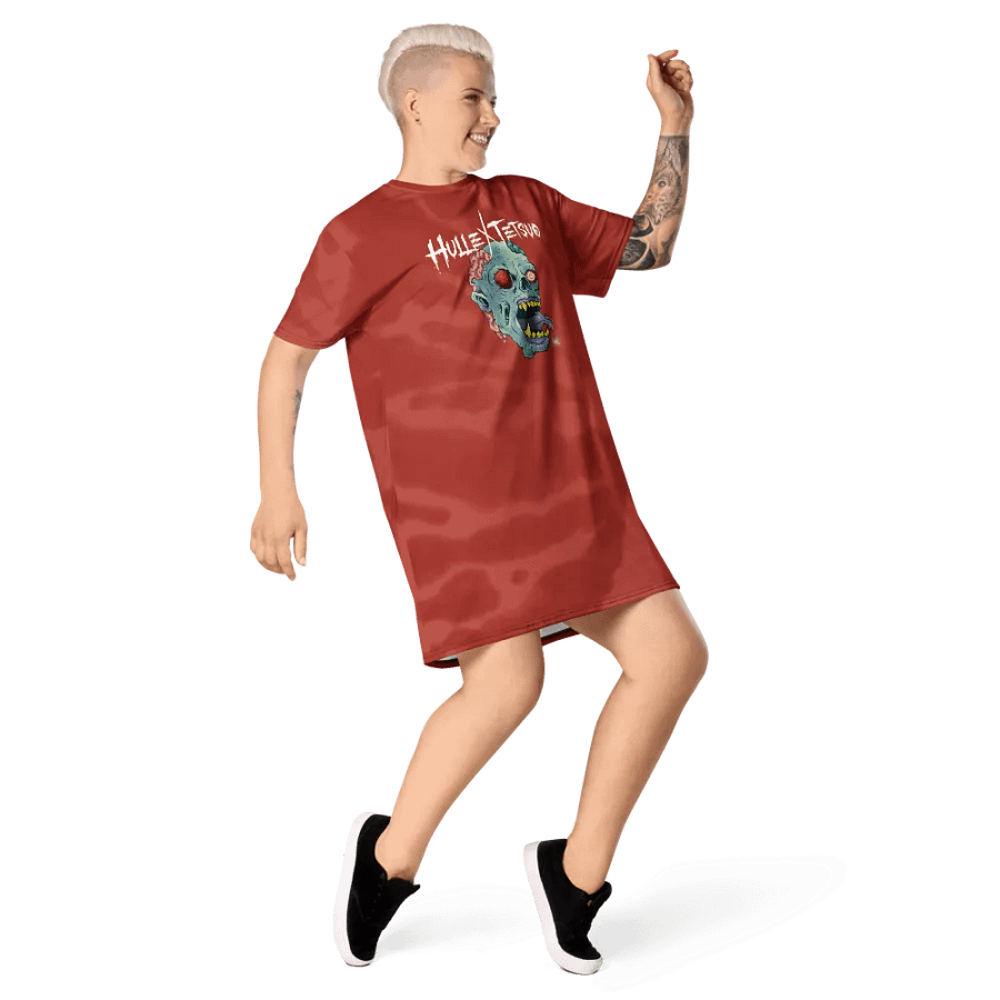 Gimme Brain T-Shirt Dress (HulleVane Design) product image (8)