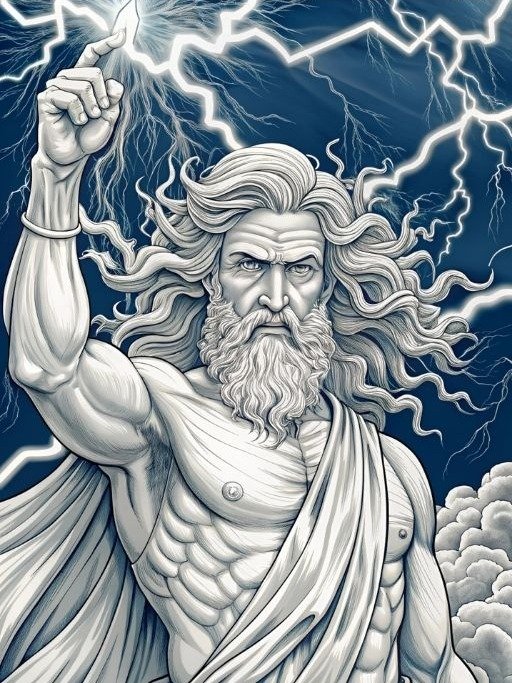Greek Gods Coloring Book for Adults Tome III product image (8)