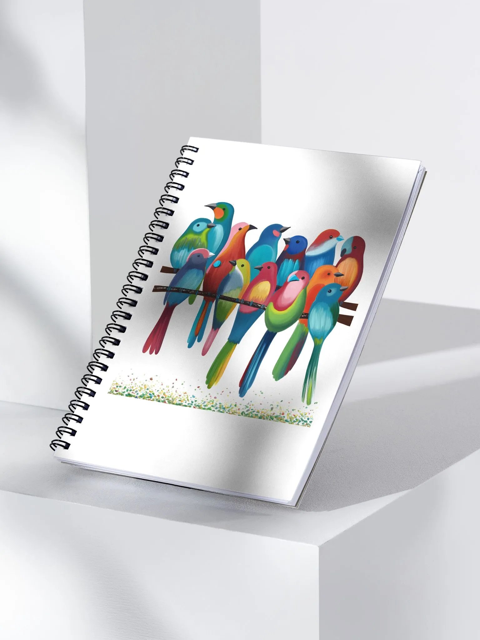 Avian Harmony Spiral Notebook product image (3)