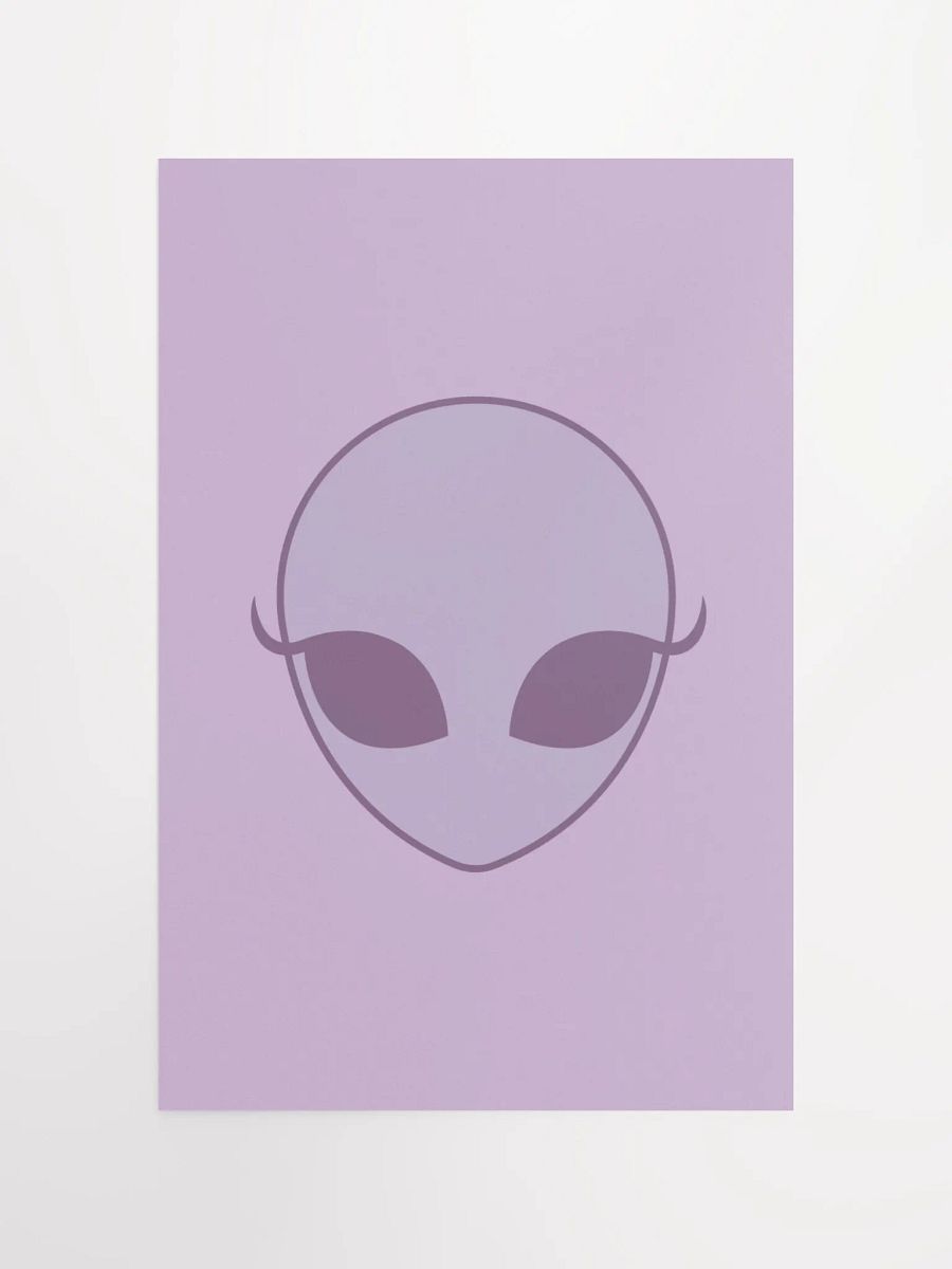 Purple Alien Poster product image (10)