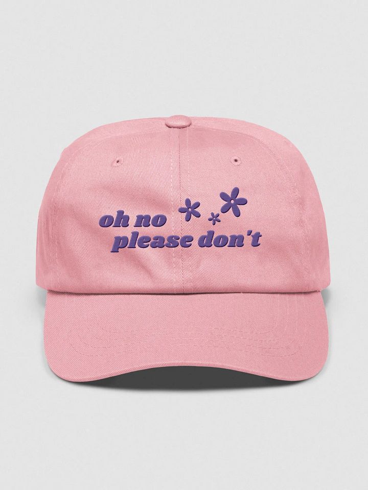 oh no please don't dad hat product image (1)