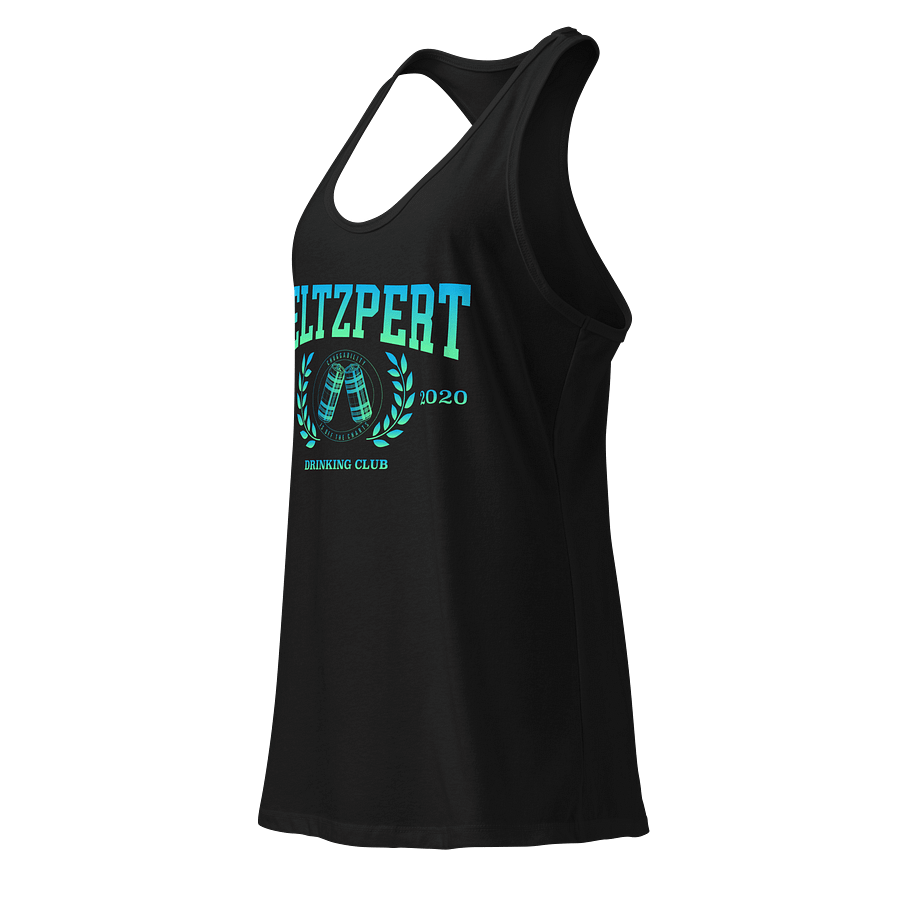 Seltzpert Drinking Club Blue Lagoon Racerback Tank top product image (3)