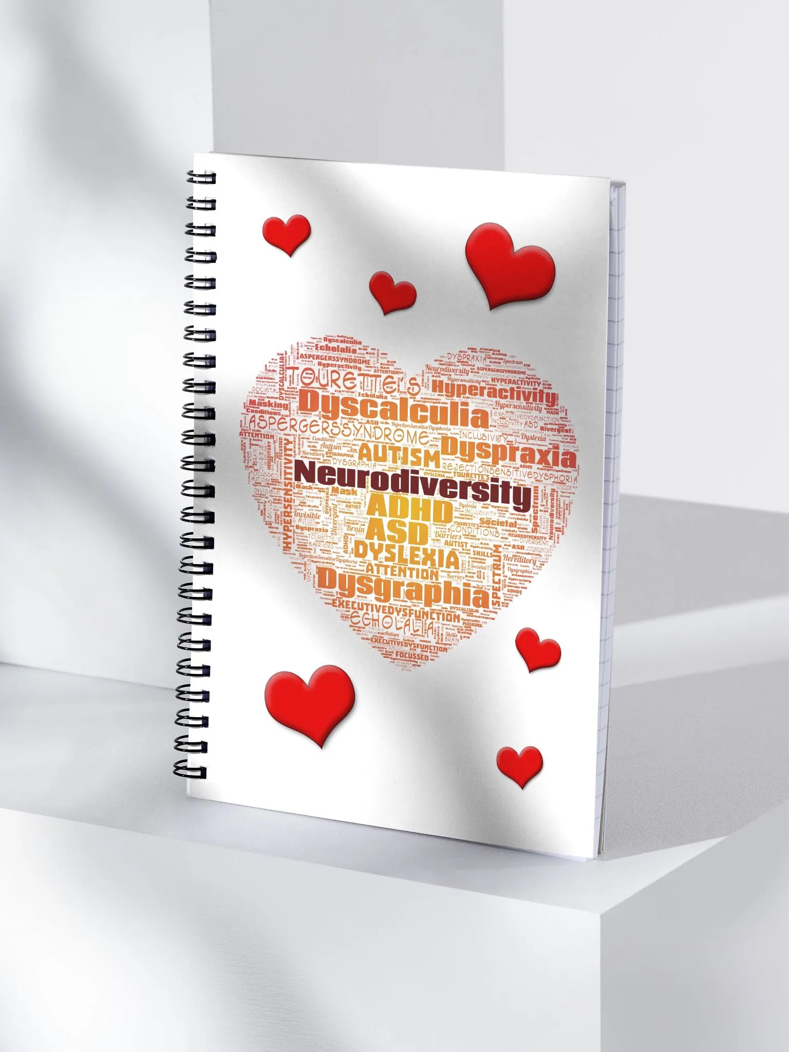 Neurodiversity Spiral Notebook product image (3)