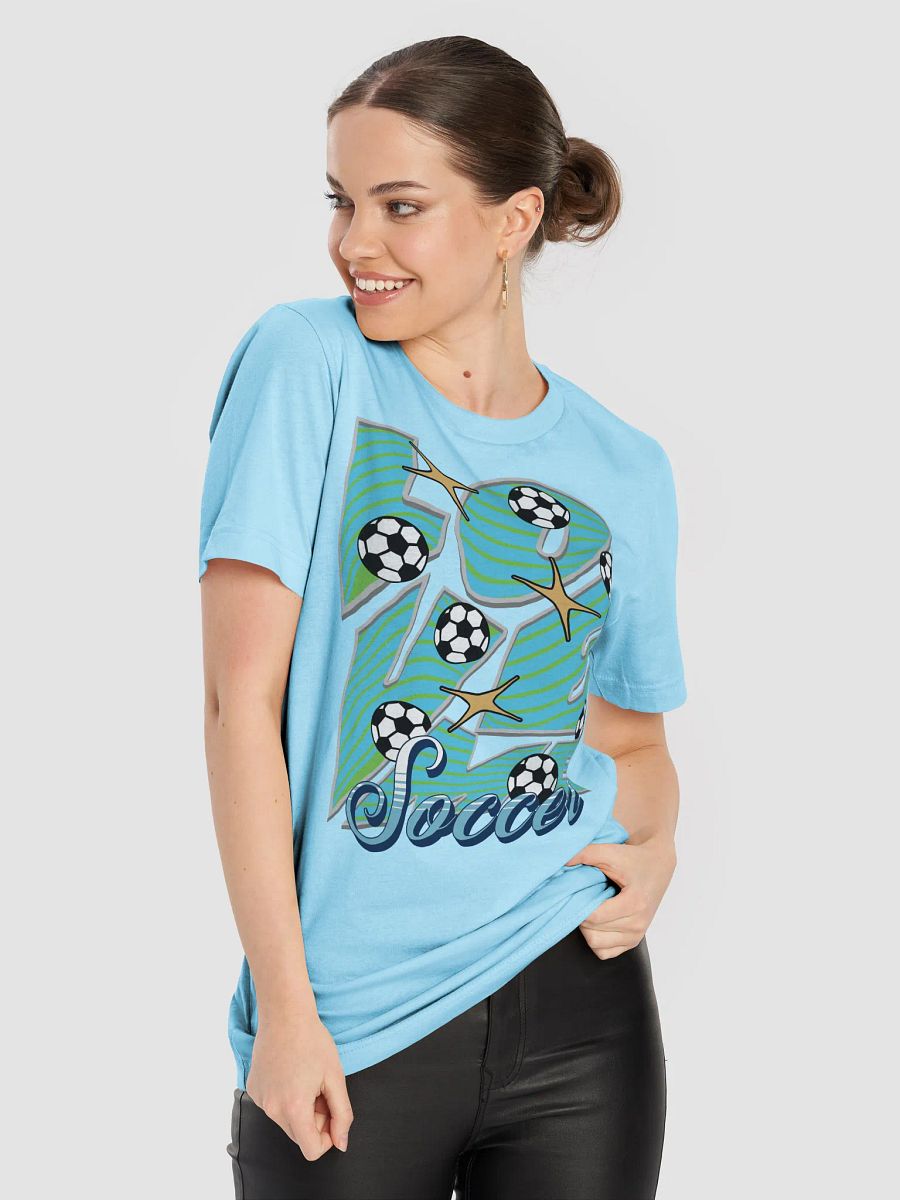 Love Me Soccer Stripes T-Shirt product image (5)