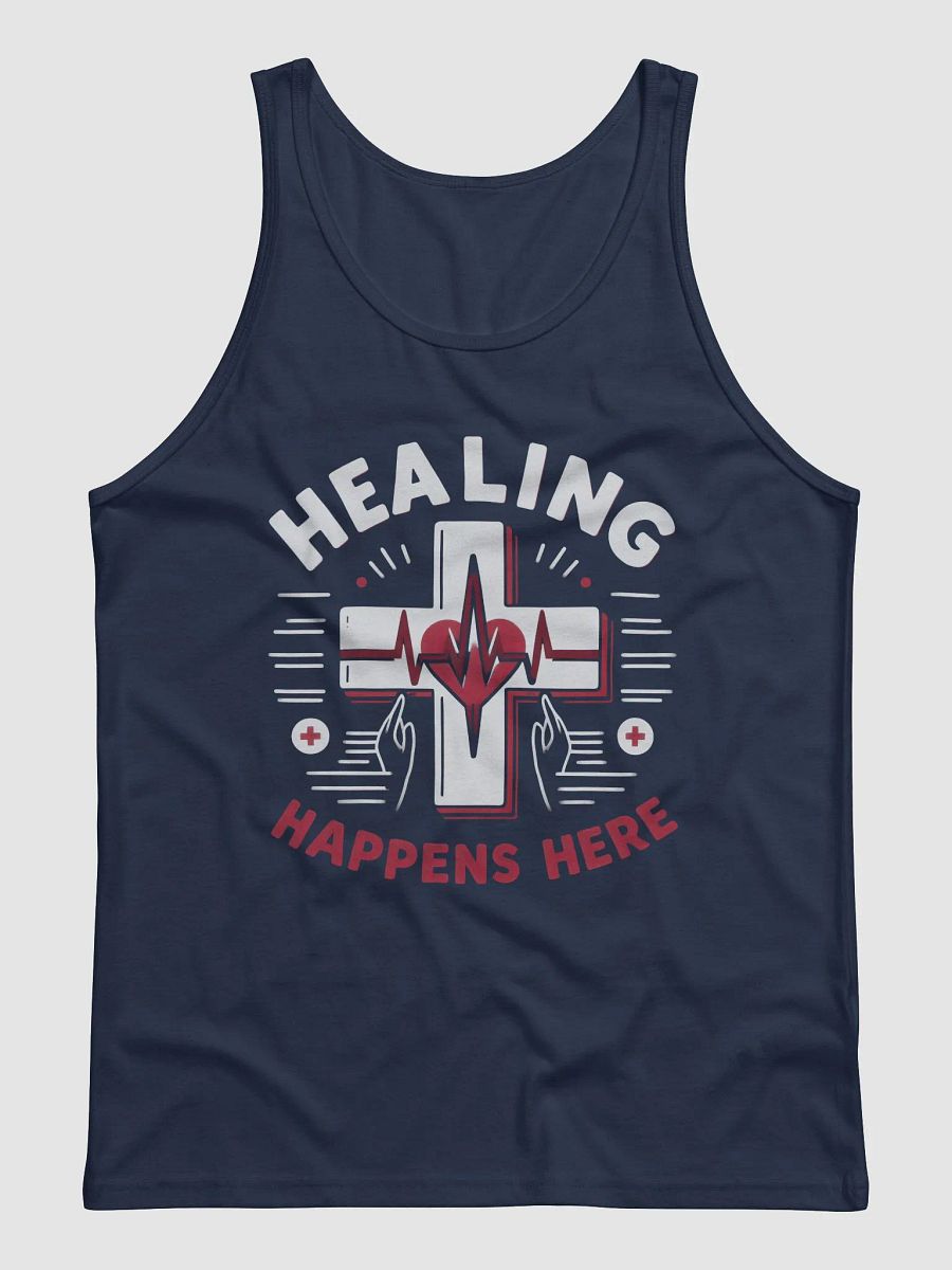 Medical Healing cross Heartbeat Tank product image (3)
