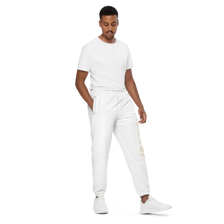 nxtlevel white trackpants product image (2)