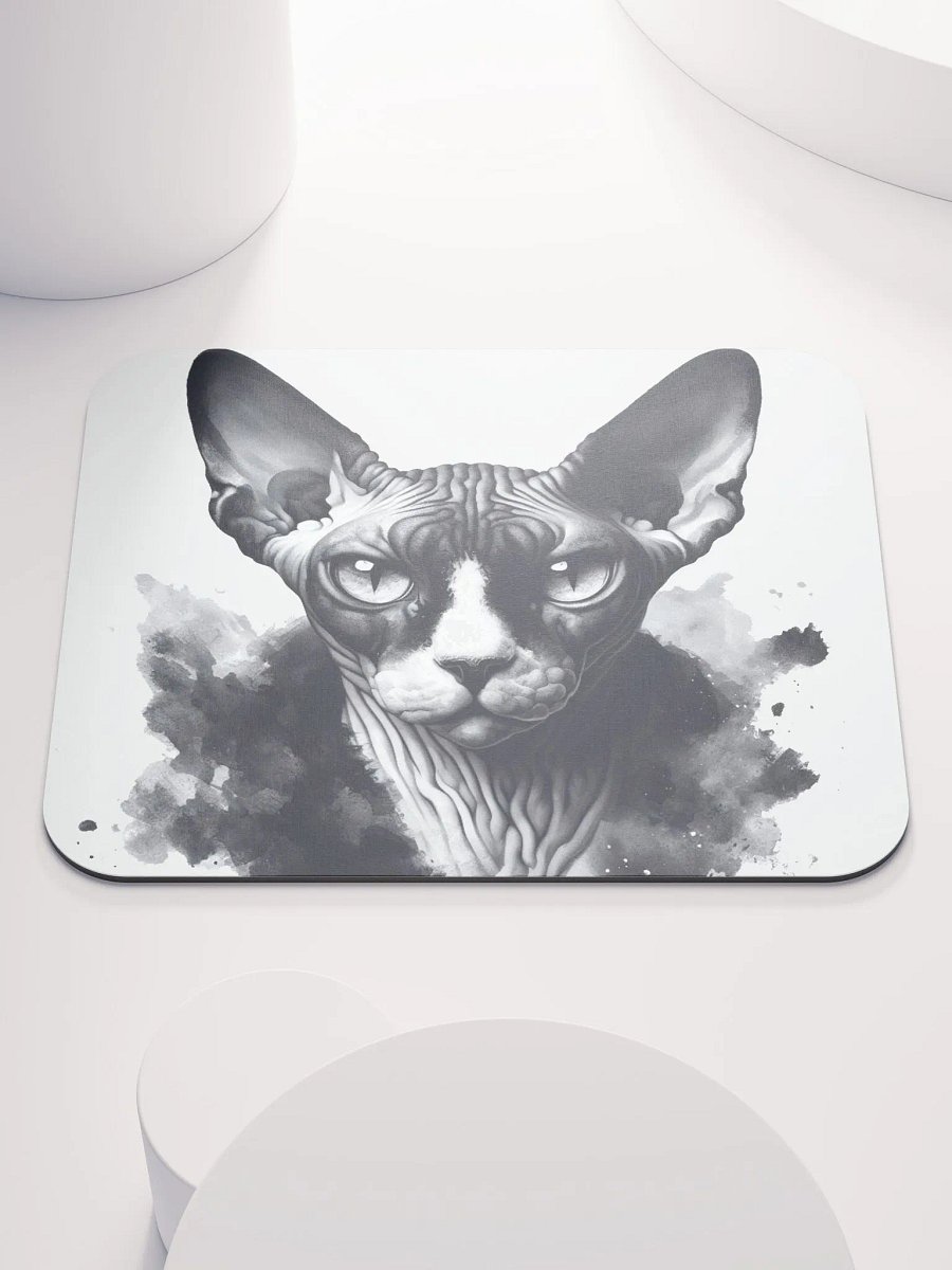 Sphynx Mouse Pad • Sphynx Art Mousepad • Sphynx Cat Mouse Pad • Sphinx Mousepad • Sphynx Painting Mouse Pad product image (1)