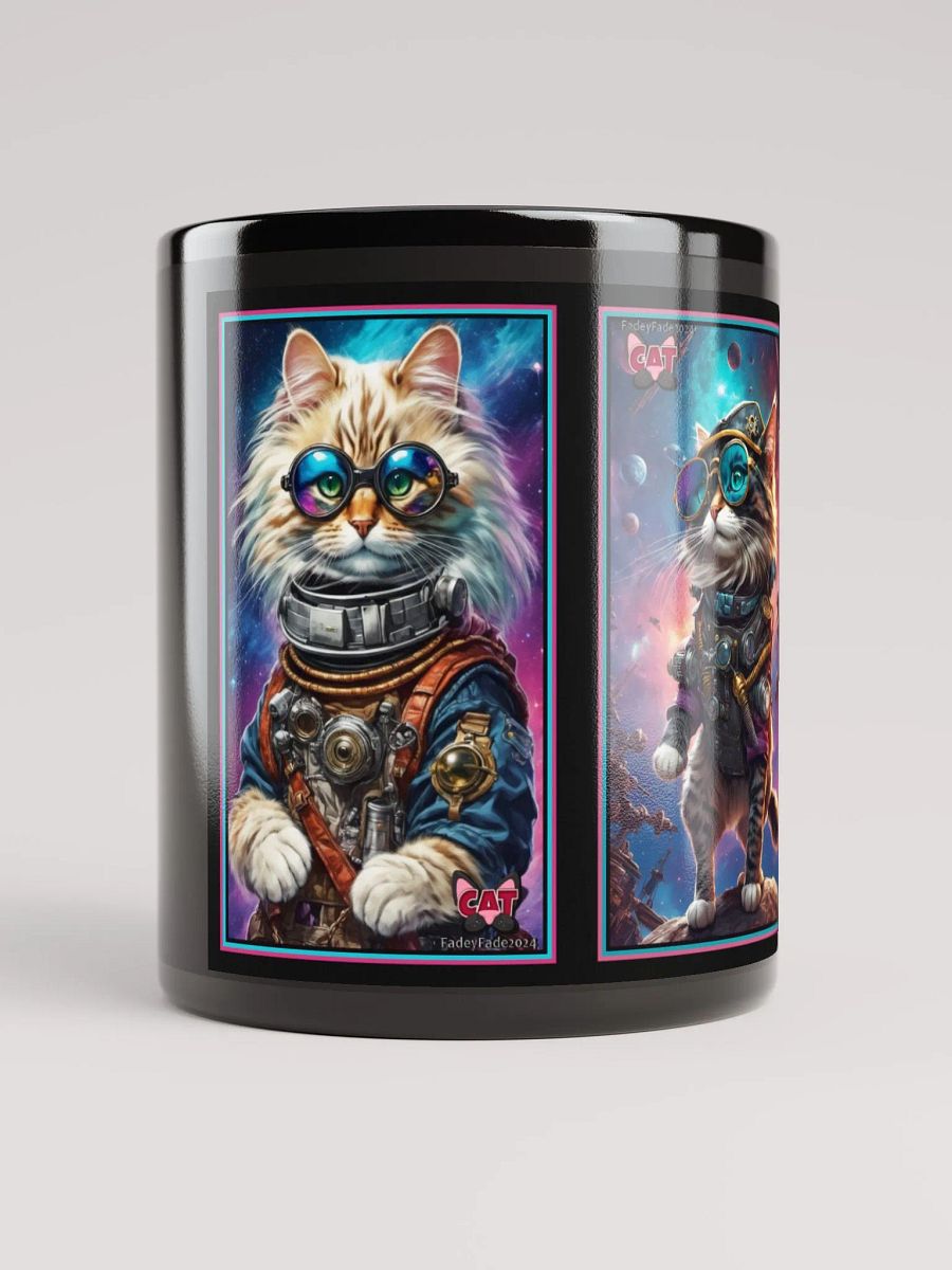 Space Pirate Cat mug 2 designs product image (5)