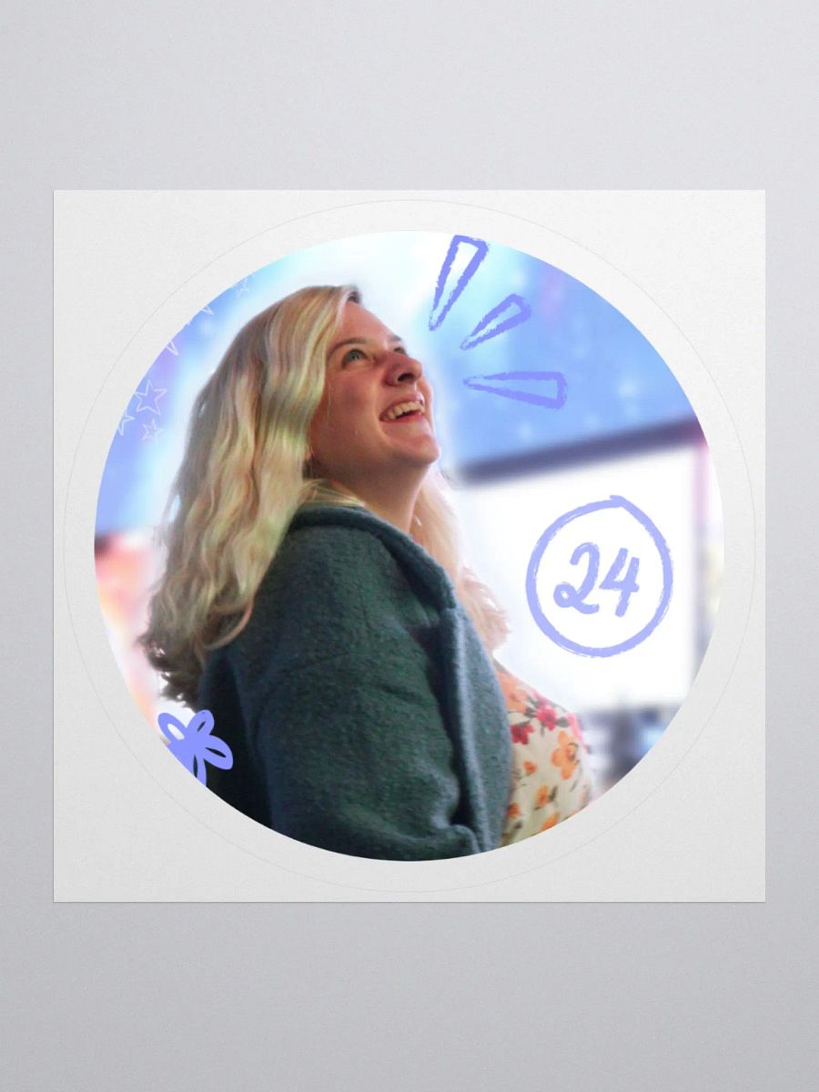 Natalie Groves "24" Sticker! product image (1)