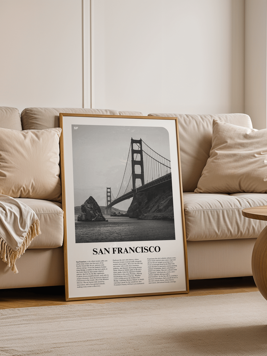 San Francisco 01 Newspaper Poster product image (4)