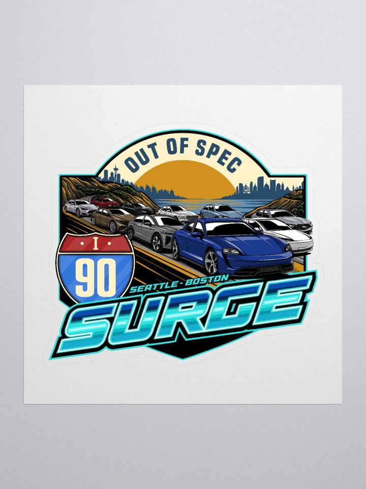 I-90 Surge Sticker product image (2)