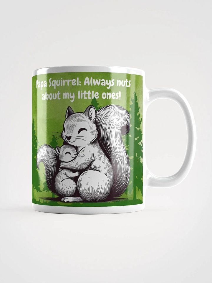 Papa Squirrel Mug - Cute Father’s Day Gift, Coffee Cup for Dad, Animal Dad Mug, Gift from Kids product image (1)