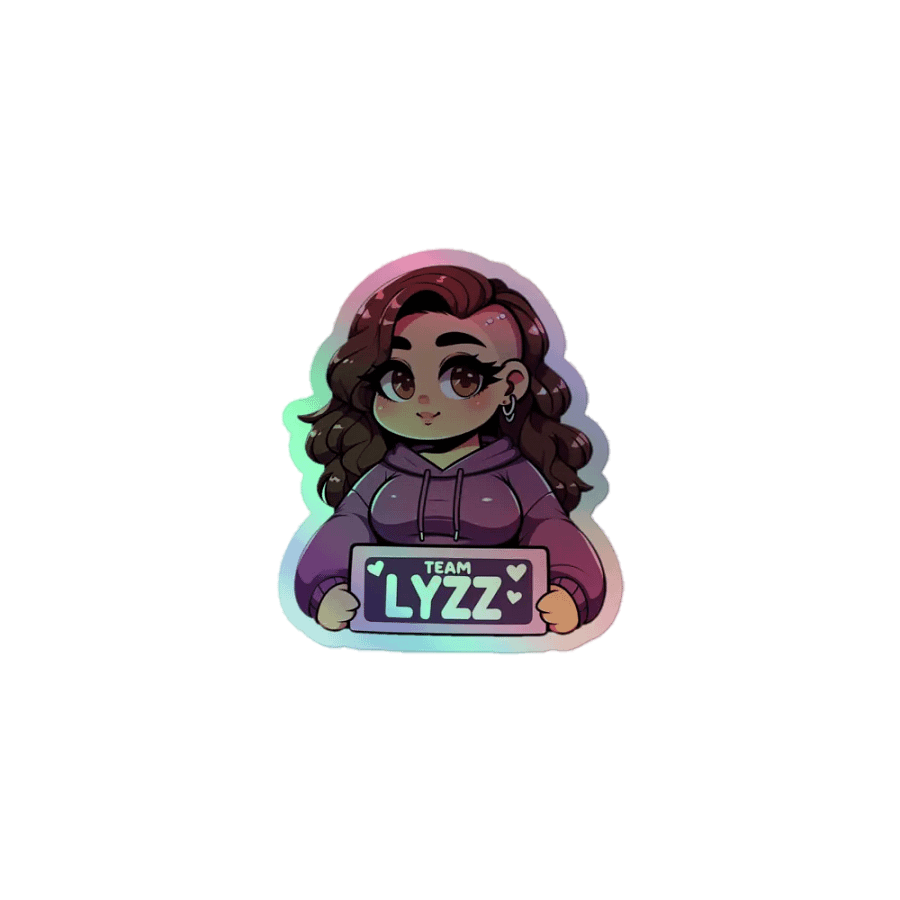 Team Lyzz Holo Sticker product image (1)