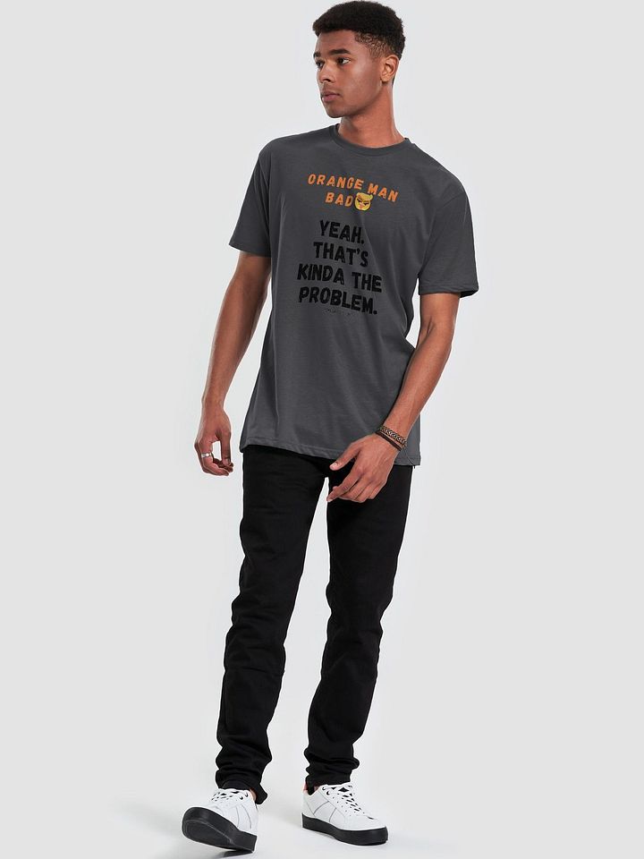 Angry Orange Man Is the Problem Supersoft Slim Fit T-Shirt product image (1)