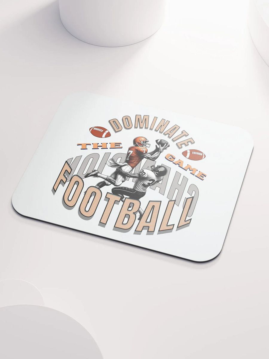 Dominate The Game Football Champion Mouse Pad product image (3)