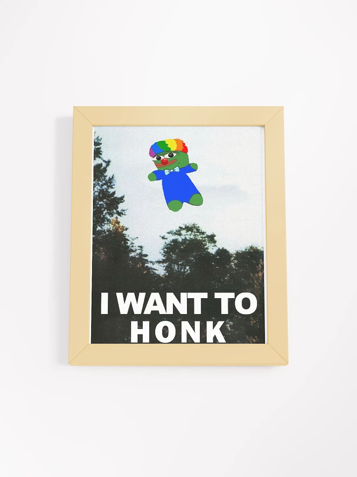 I WANT TO HONK (Poster - Framed) product image (29)