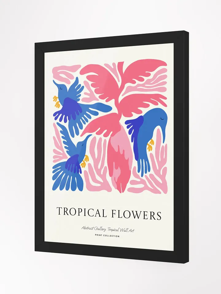 Tropical Birds Serenade - Framed Poster product image (2)