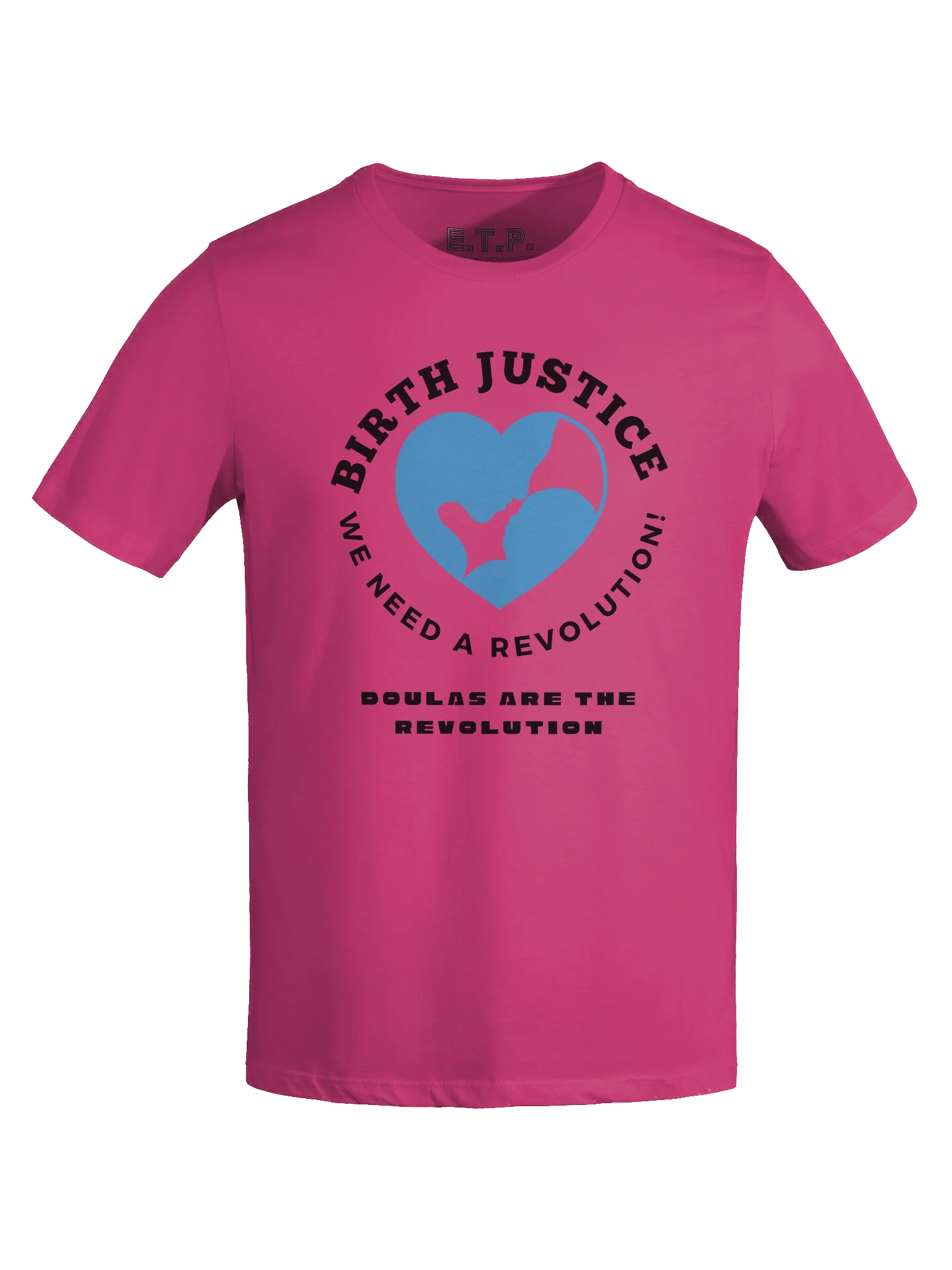 Birth Justice [Blue Heart] - Women's Relaxed T-Shirt product image (38)