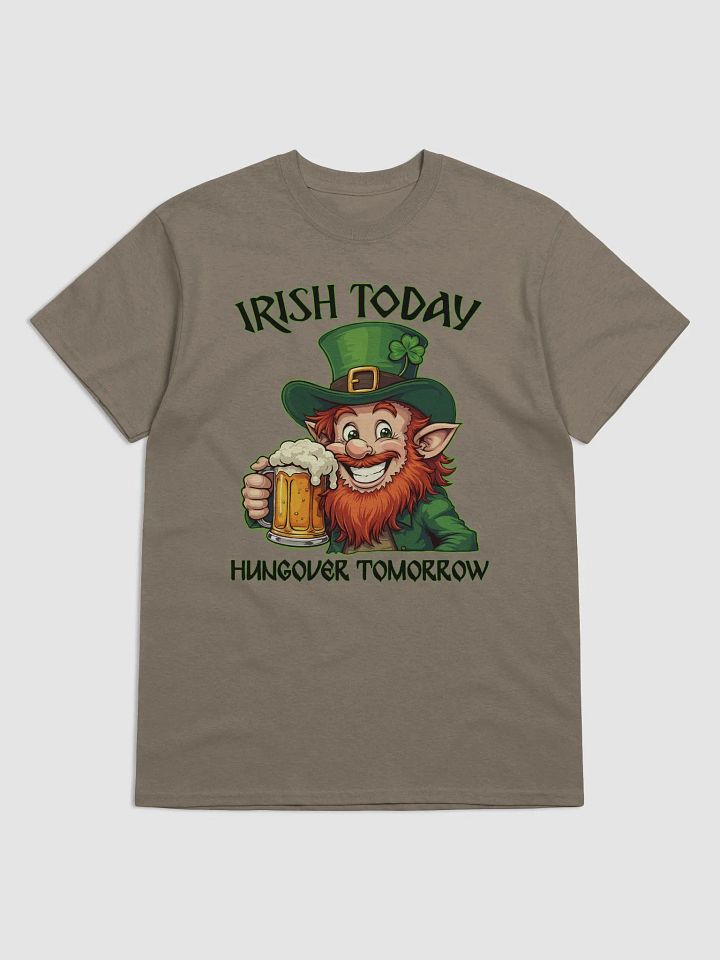 Irish Today Hungover Tomorrow Tee product image (1)