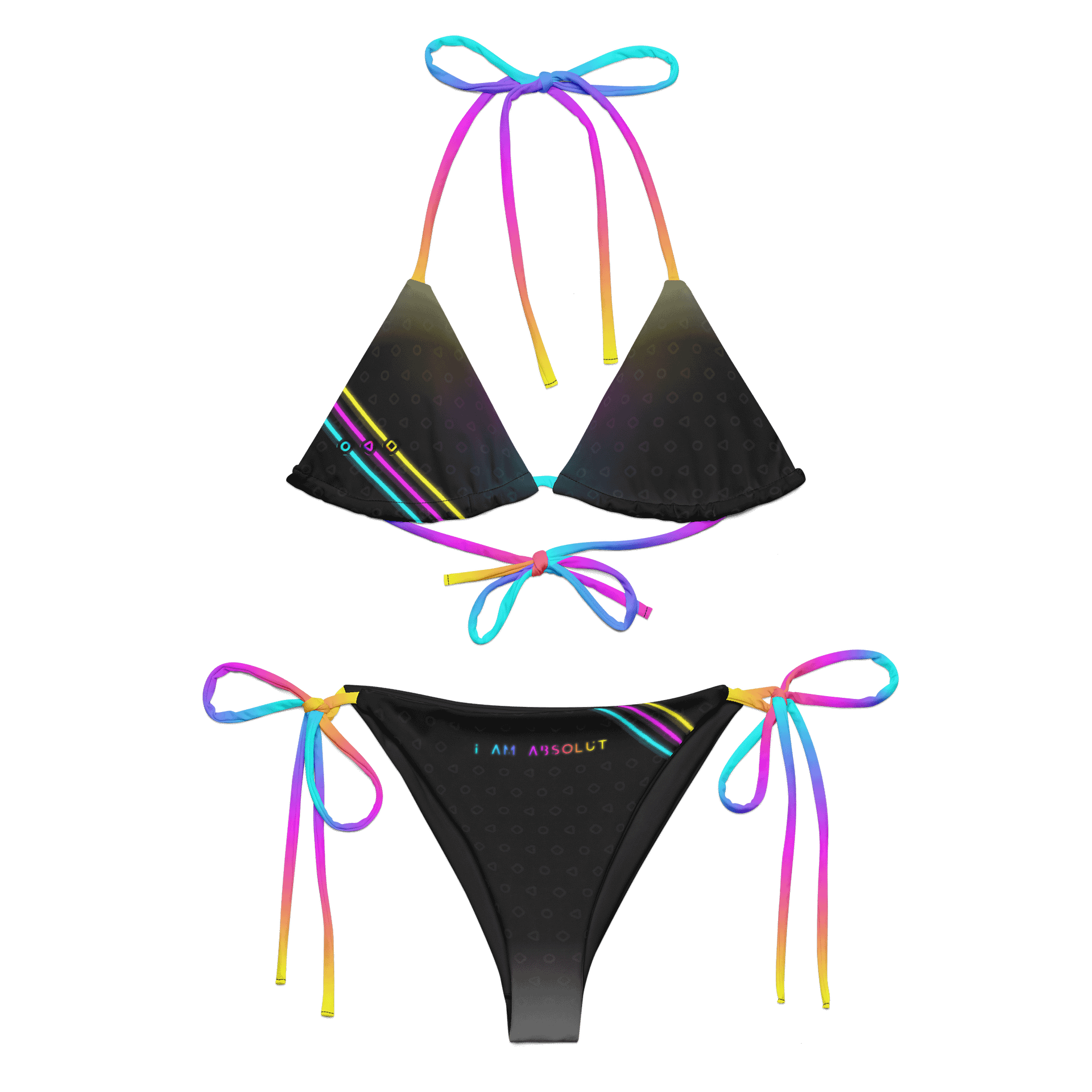 AbsolutRyan - Pattern - All-Over Print String Bikini (Set) product image (1)