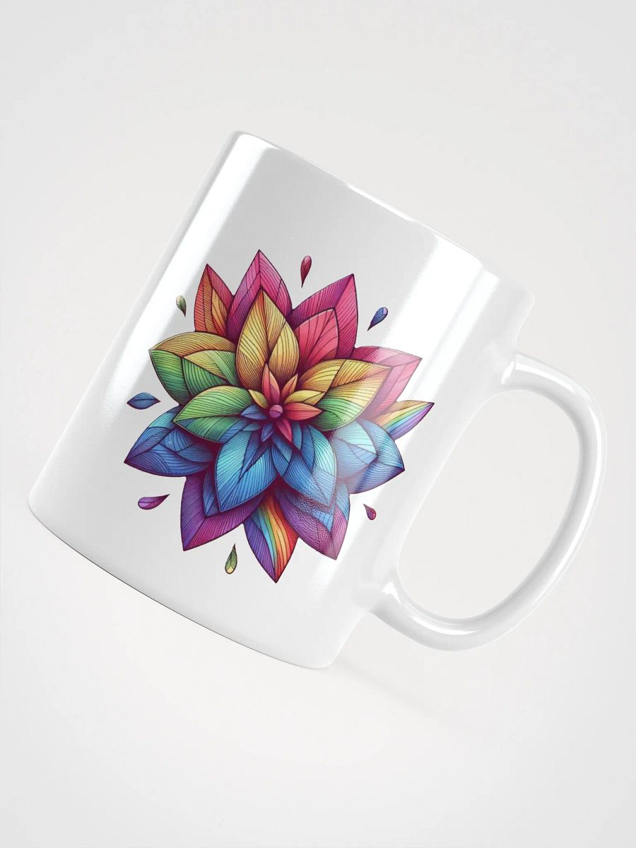 Kaleidoscopic Floral Symphony Mug product image (4)