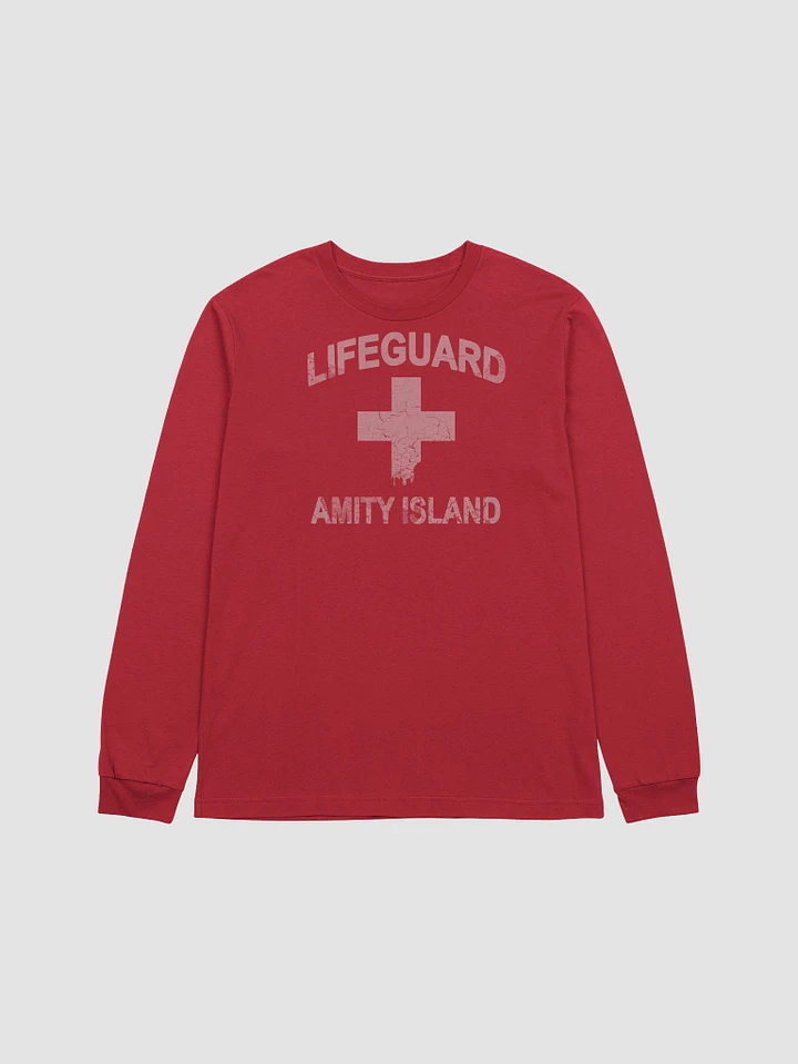 Amity Island Lifeguard LS T-shirt product image (2)