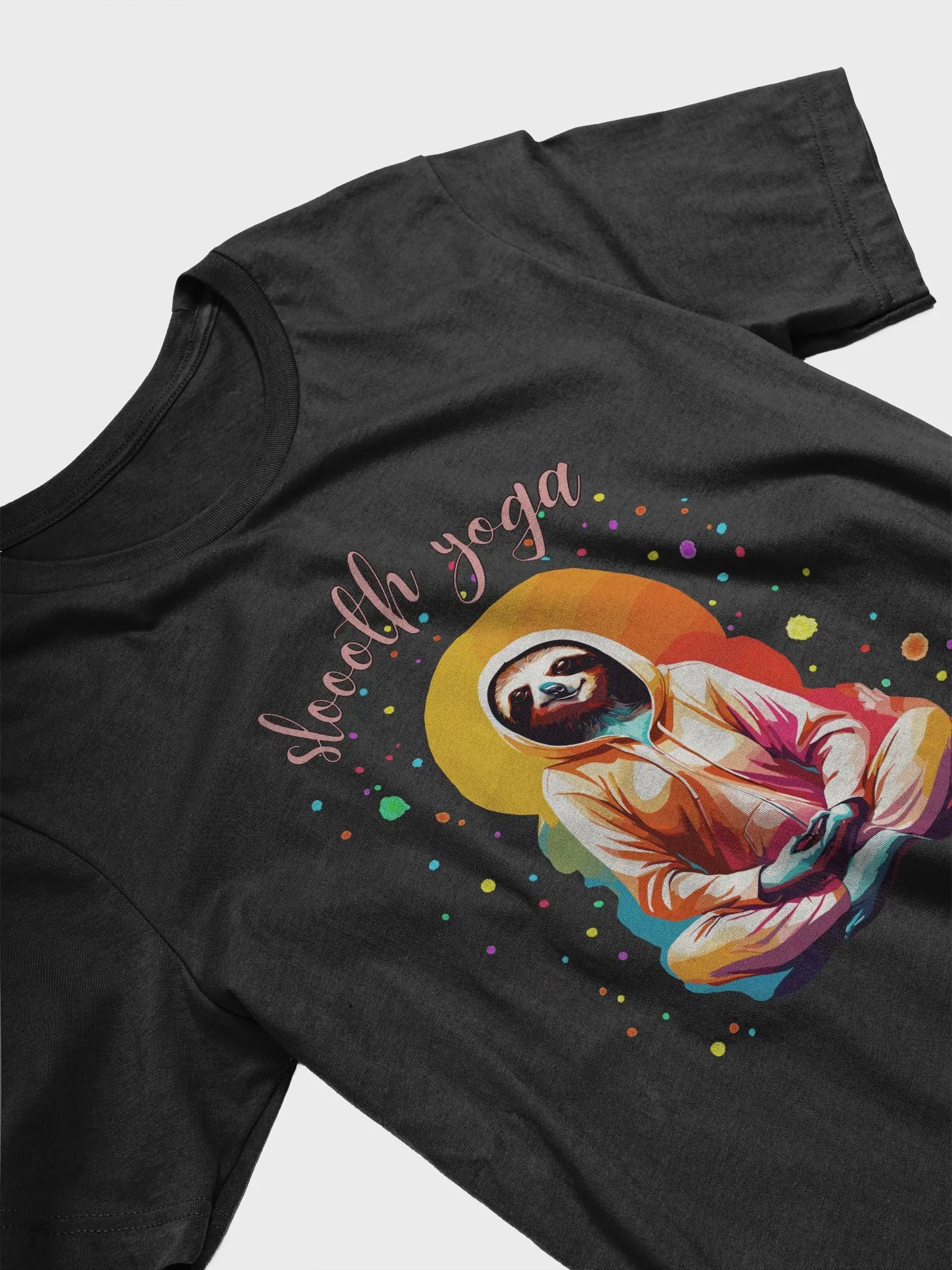 Yoga Sloth Graphic T Shirt | Sloooth Yoga product image (2)