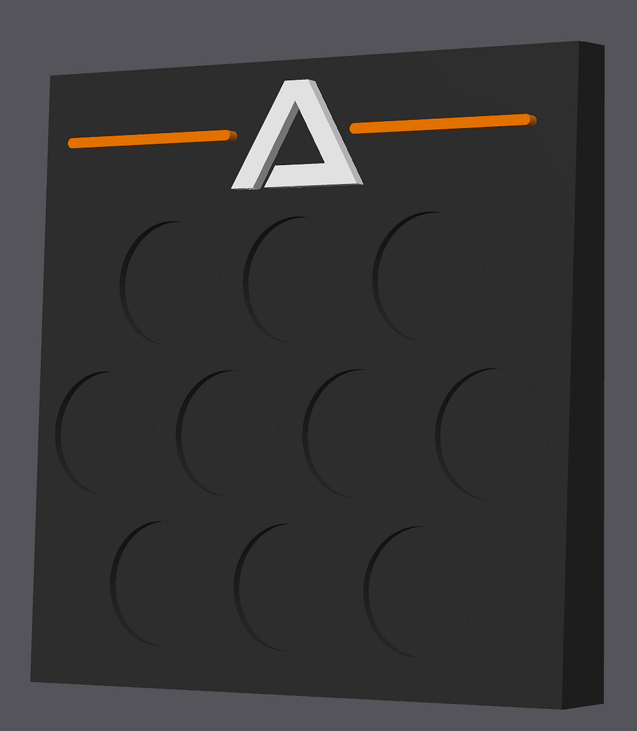 AmpArmy Pog Display (3D Printer File) product image (1)