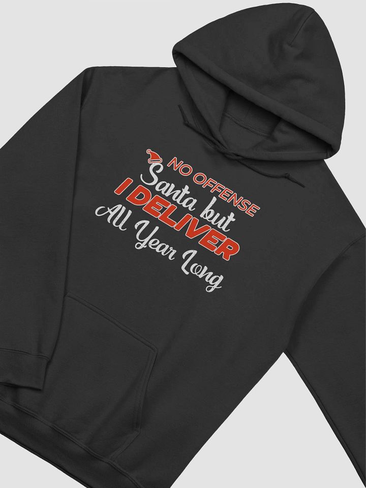 No offense Santa Postal Worker Unisex Hoodie product image (12)