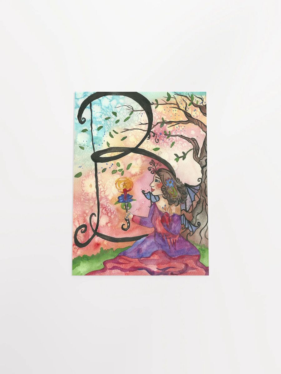 Fairy Alphabets - Letter B Art Print product image (16)