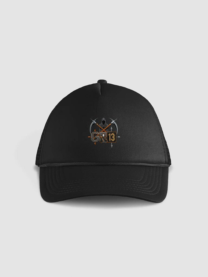 Grim Reaper 13 Emblem Trucker Hat product image (1)