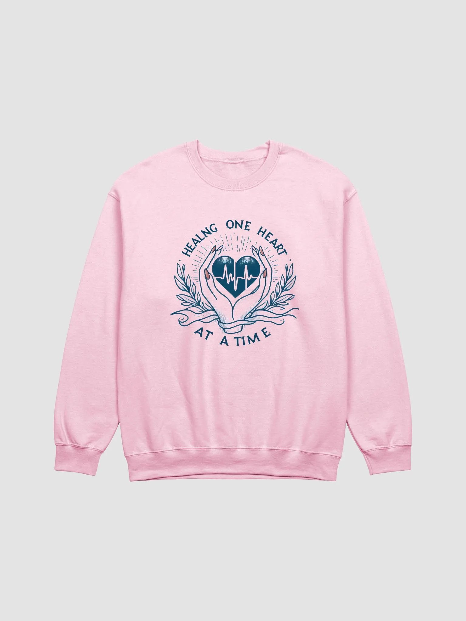 Healing Heart ECG Crewneck Sweatshirt product image (4)