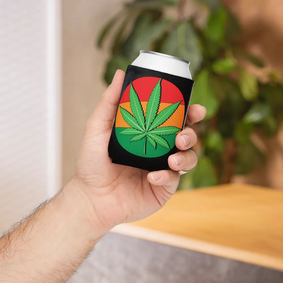 Rasta Can Coozie product image (6)