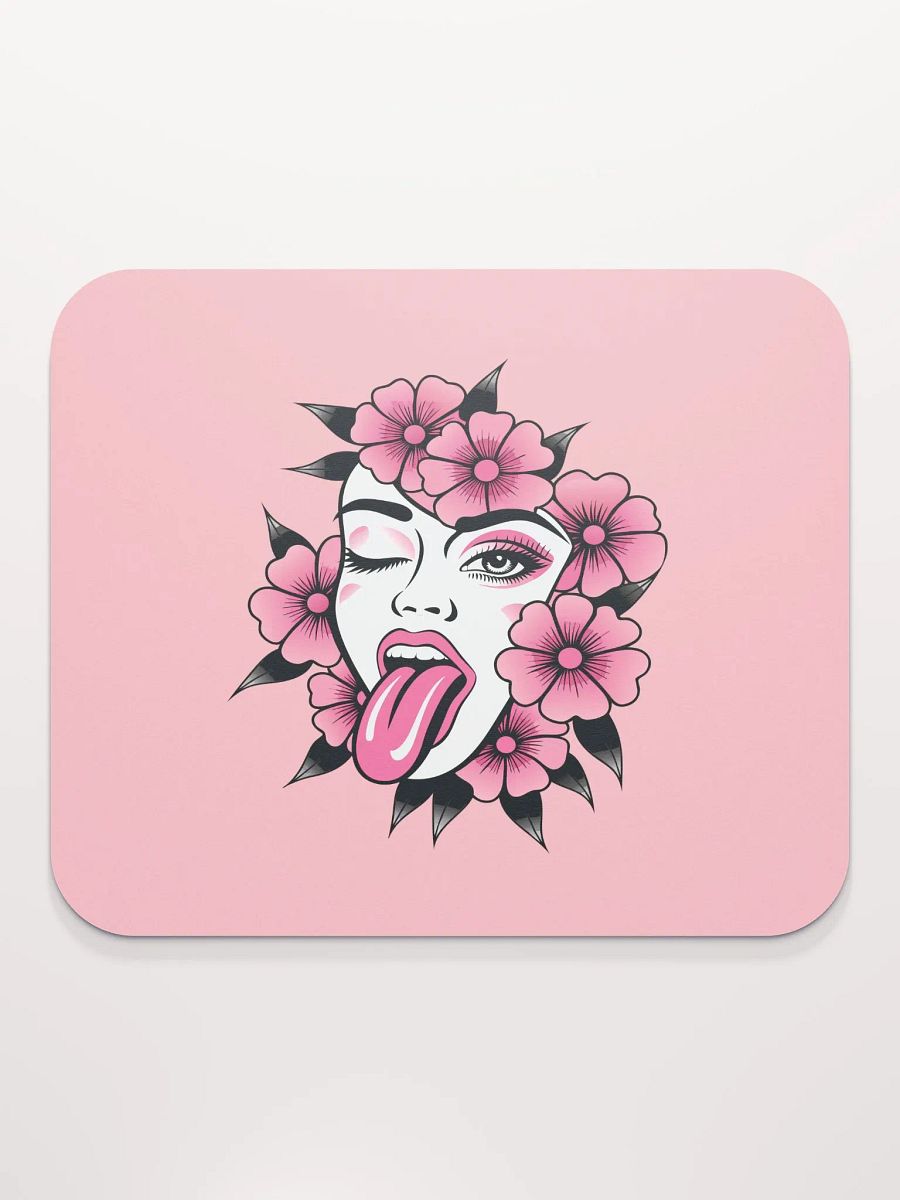 Floral Wink Mouse Pad product image (2)
