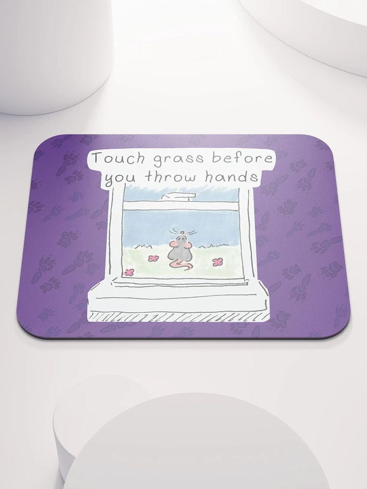 Touch Grass Mouse Pad product image (1)