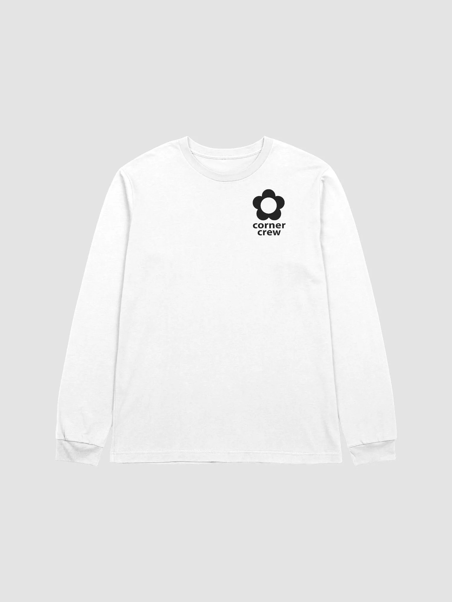 corner crew long sleeve tee inverted product image (1)