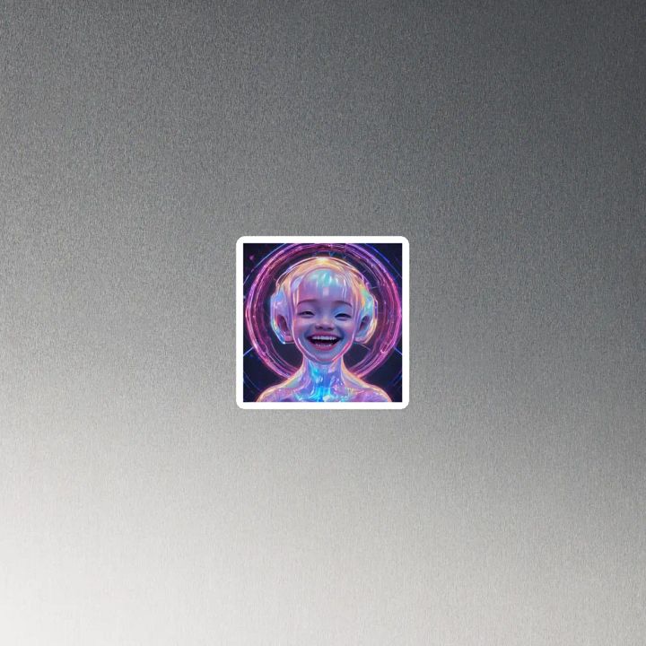 Happy as a Hologram Magnet product image (4)
