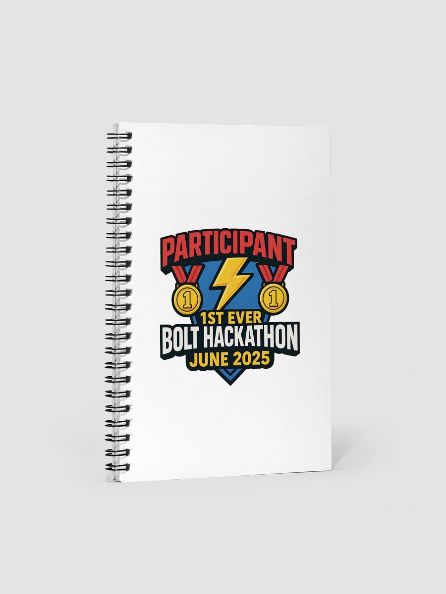 1st Ever Bolt Hackathon Participant Notebook product image (1)