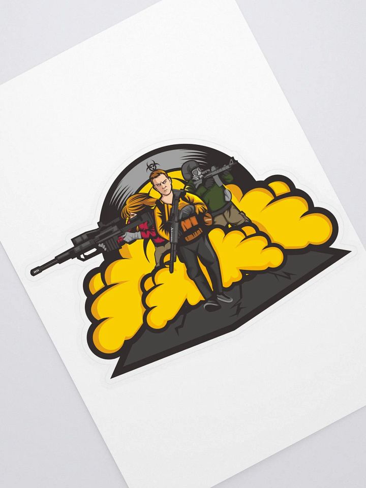 Apocalyptic Death Squad Kiss-Cut Stickers product image (1)