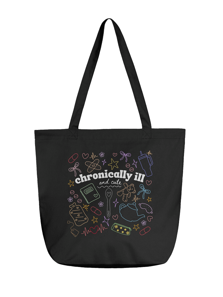 Chronically Ill and Cute Tote - Rainbow product image (1)