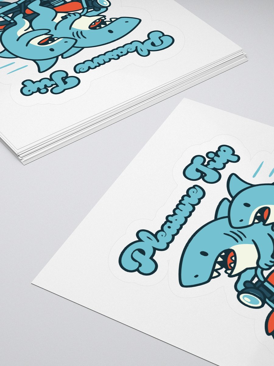 Pleasure Trip Shark Art Print & Apparel | i Roar Concept Design product image (12)