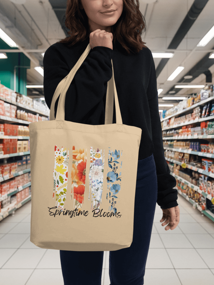 Springtime Blooms Eco-Friendly Tote Bag product image (1)
