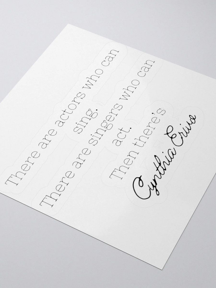 Cynthia Erivo God Tier Sticker product image (6)
