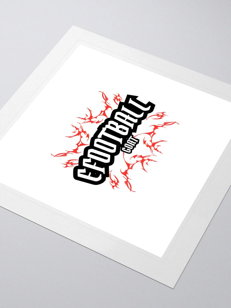 Flaming GOAT Kiss Cut Stickers product image (8)