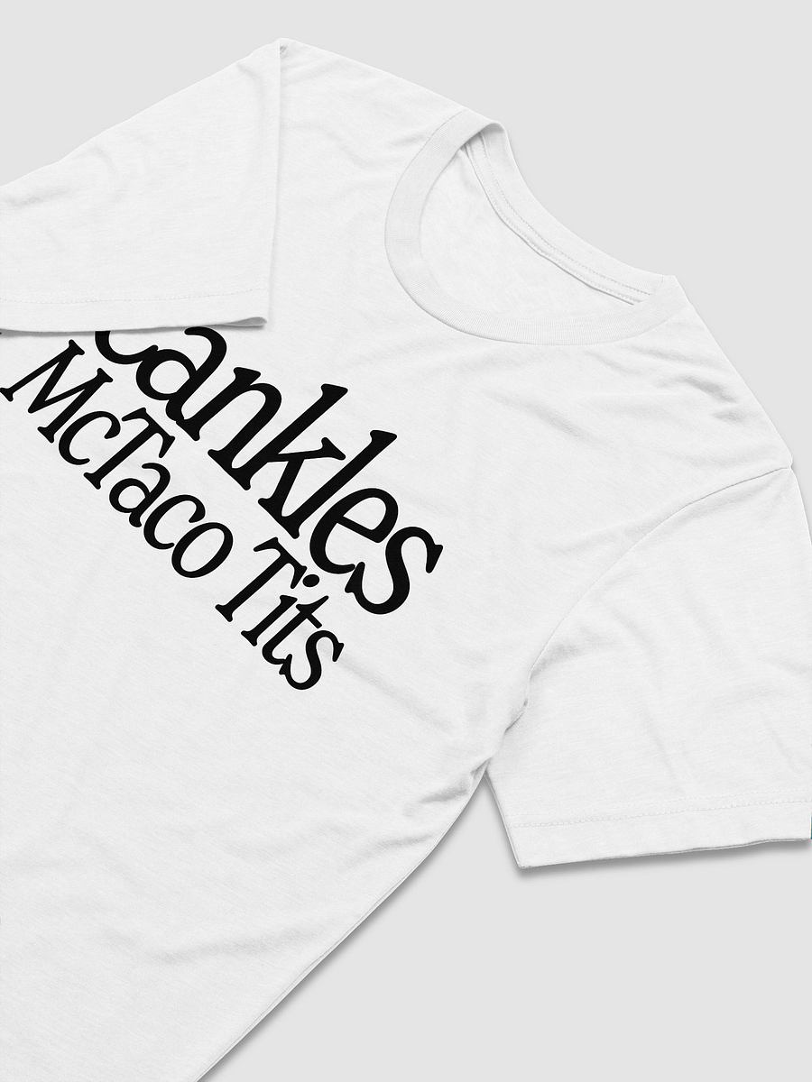 Cankles Unisex T-Shirt (White) product image (6)