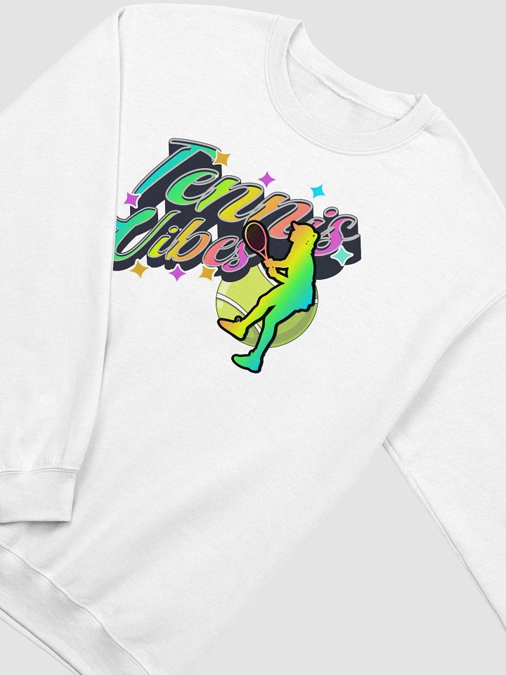 Tennis Vibes Female Neon Crewneck Sweatshirt product image (24)